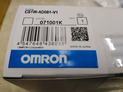 OMRON CS1W-AD081-V1 ราคา 6500 บาท
