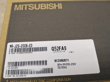 MITSUBISHI MR-J2S-200B-ED ราคา 29500 บาท
