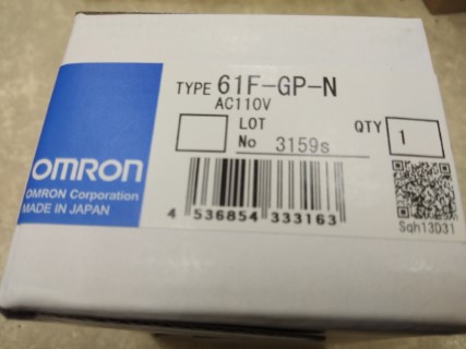 OMRON 61F-GP-N AC110V ราคา 1250 บาท