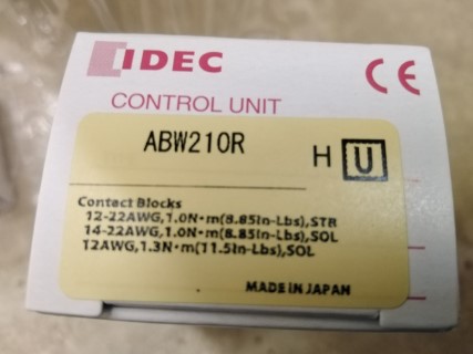 IDEC ABW210R ราคา 144 บาท