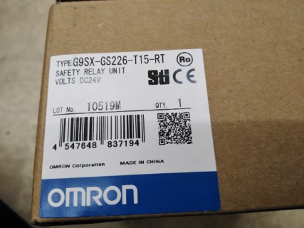 OMRON G9SX-GS226-T15-RT DC24 ราคา 15876 บาท
