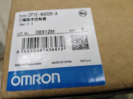 OMRON CP1E-N40DR-A ราคา 8100 บาท