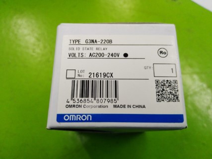 OMRON G3NA-220B AC200-240V ราคา 608.40 บาท