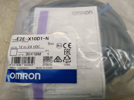 OMRON E2E-X10D1-N ราคา 1707.20 บาท
