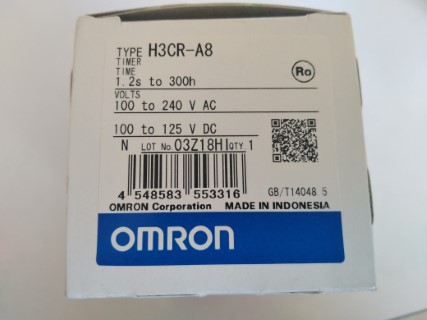 OMRON H3CR-A8 100-240VAC ราคา 580 บาท