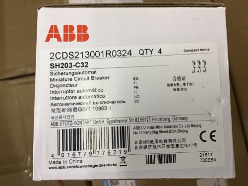 ABB SH203-C32 ราคา 720 บาท