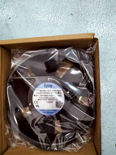 APISTE FAN MODEL: AFR-1520 AC200V 29/27W 2900/3400 R/MIN 15W ราคา 1,050.00 บาท