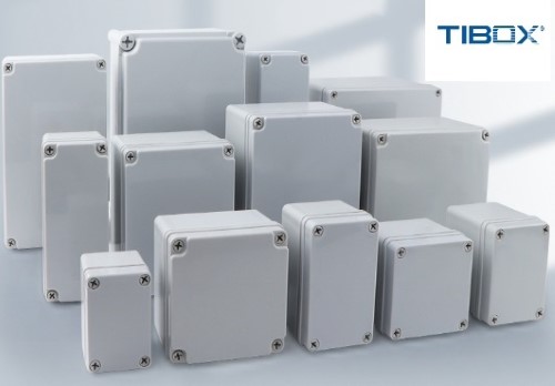 TIBOX TJ SERIES PLASTIC ENCLOSURE BOX SCREW TYPE TJ-AG-1725-1 ราคา 618.90 บาท
