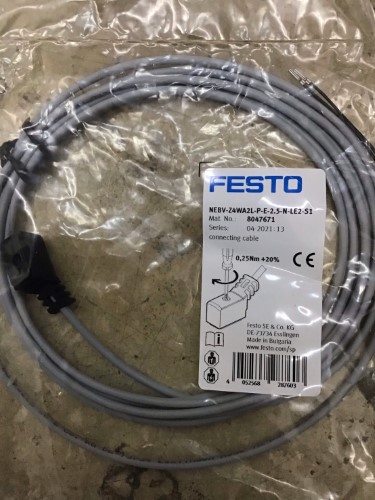 NEBV Z4WA2L P E 0.5 N M8G3 S1 FESTO SMC Pneumatics NEBV Z4WA2L P E 0.5 N M8G3 S1 FESTO SMC Pneumatics