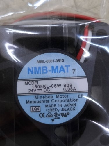 Ventola NMB-MAT 1608KL-05W-B69 40x40x20 Mm 24V 0,13A - Per Case, Raffreddamento