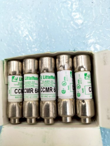 Littelfuse CCMR-6A 6 Amp 600V Time Delay Fuse - Original Equipment, Slow-Blow Fuse