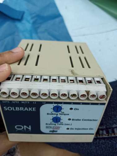 SOLCON SOLBRAKE 10 400-S BRAKE 10A MAINS VOLTAGE 400V 50/60HZ S/N ...