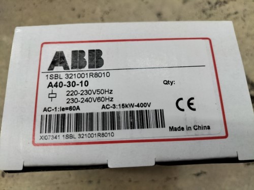 ABB 1SBL321001R8010 A40-30-10 220VAC ราคา 2,100 บาท