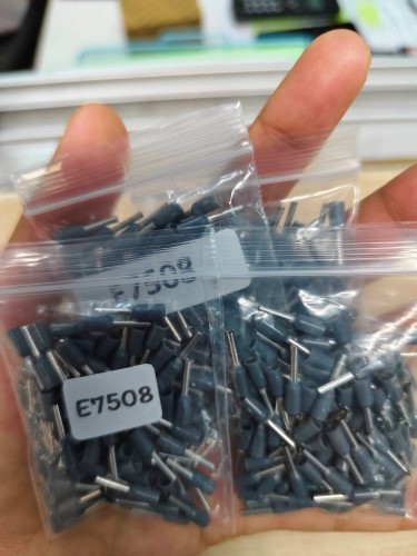 CORD END ปลายสาย ITEM NO. E7508 GRAY ราคา 1.40 บาท