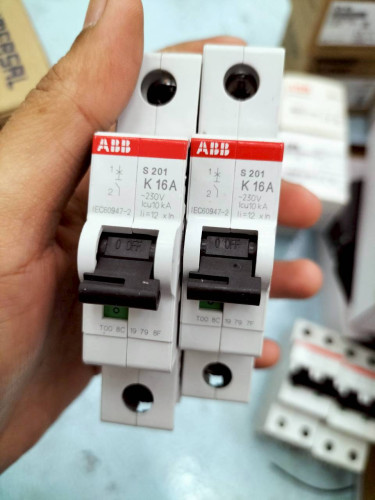 ABB BREAKER MODEL: S201-K16 A ราคา 995.00 บาท