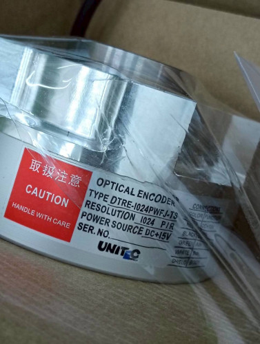 UNITEC OPTICAL ENCODER MODEL: DTRE-1024 PWFJ-TS 1024PIR DC+15V ราคา ...