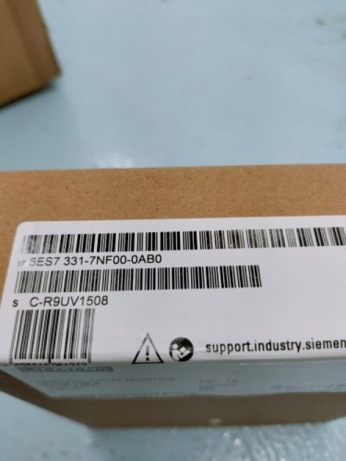 SIEMENS ANALOG INPUT MODULE AI 8X16BIT SM331 MODEL: 6ES7331-7NF00-0AB0 ...