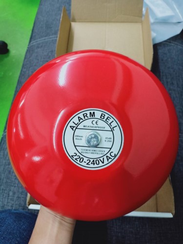 DAKO ALARM BELL กระดิ่งไฟฟ้า  กระดิ่งแดง MODEL: CB-8 AC220V ราคา 900 บาท