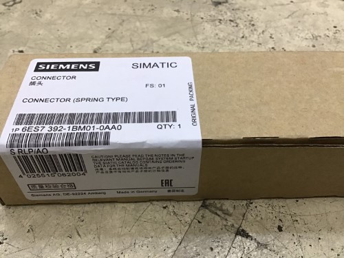 1PZ Connettore PLC Siemens mai aperto 6ES7 392-1BM01-0AA0