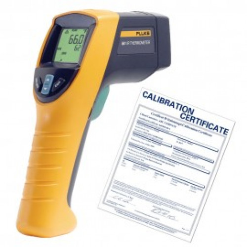 Fluke 561NIST HVAC/R Infrared and Contact Thermometer, includes
