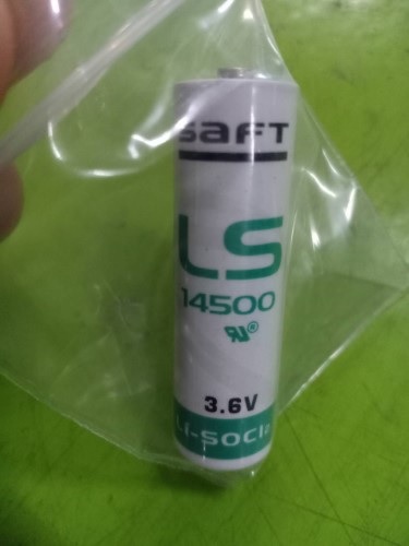 SAFT BATTERY MODEL: LS14500 3.6V ราคา 240.00 บาท