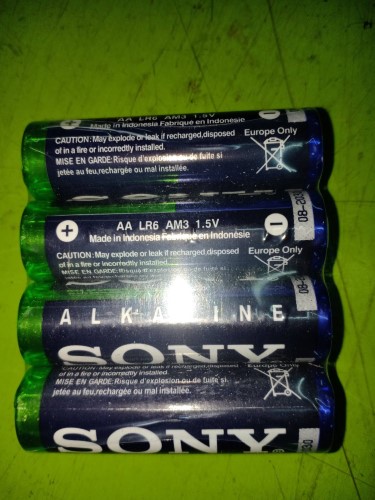 SONY AA LR6 AM3 1.5V ราคา 30 บาท