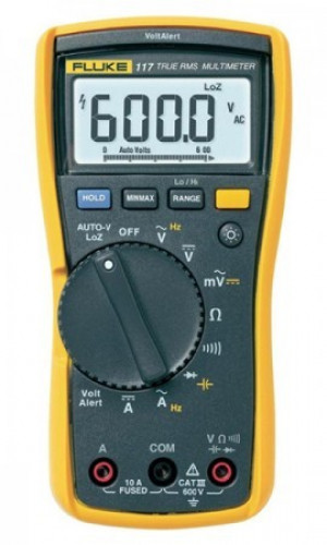 Fluke 117 CAL True-RMS Digital Multimeter for the electriciansราคา16,316.33บาท