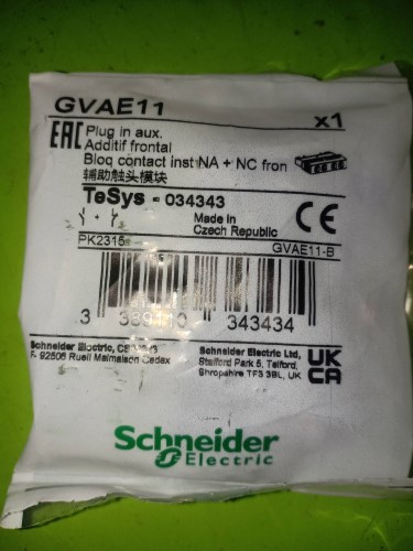 SCHNEIDER GV-AE11 ราคา 193 บาท