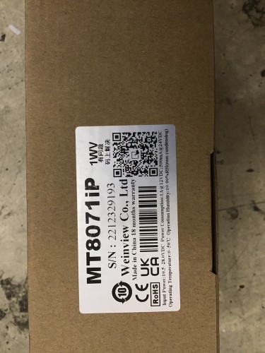 WEINVIEW MT8072IP ราคา 4,950 บาท