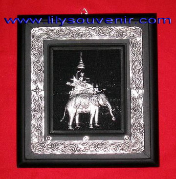 กรอบรูป-ไม้ขอบนิเกล-ช้าง