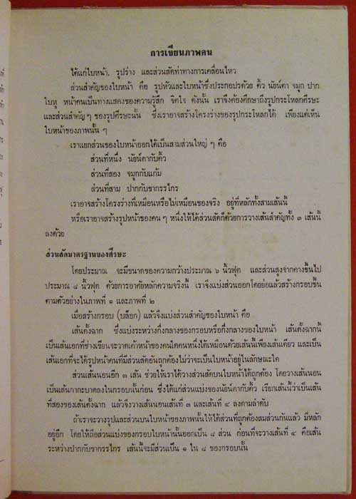 วิธีเขียนภาพคนเรียนด้วยตนเอง / เสริมศิลป 1