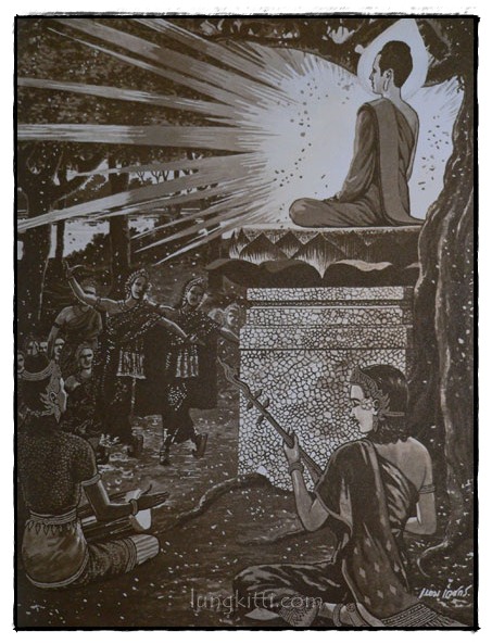ภาพพระปฐมสมโพธิฝีมือ เหม เวชกร 6