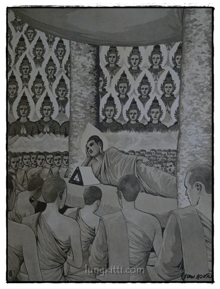 ภาพพระปฐมสมโพธิฝีมือ เหม เวชกร 8