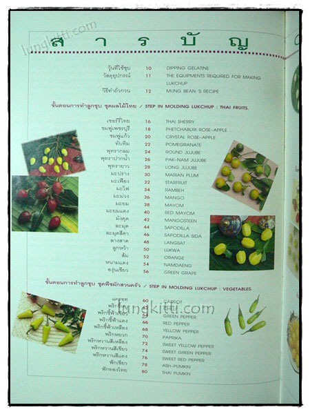 ขนมไทยลูกชุบ / อาจารย์วัชชัย เอื้ออารี 3