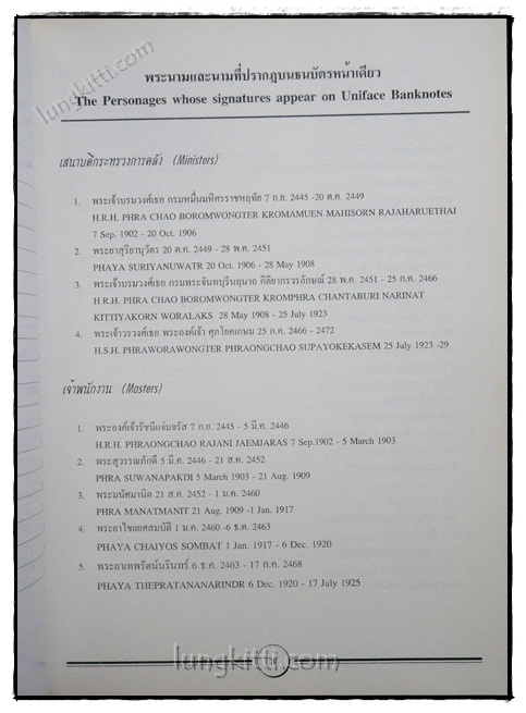 คู่มือการสะสมธนบัตรไทย 1
