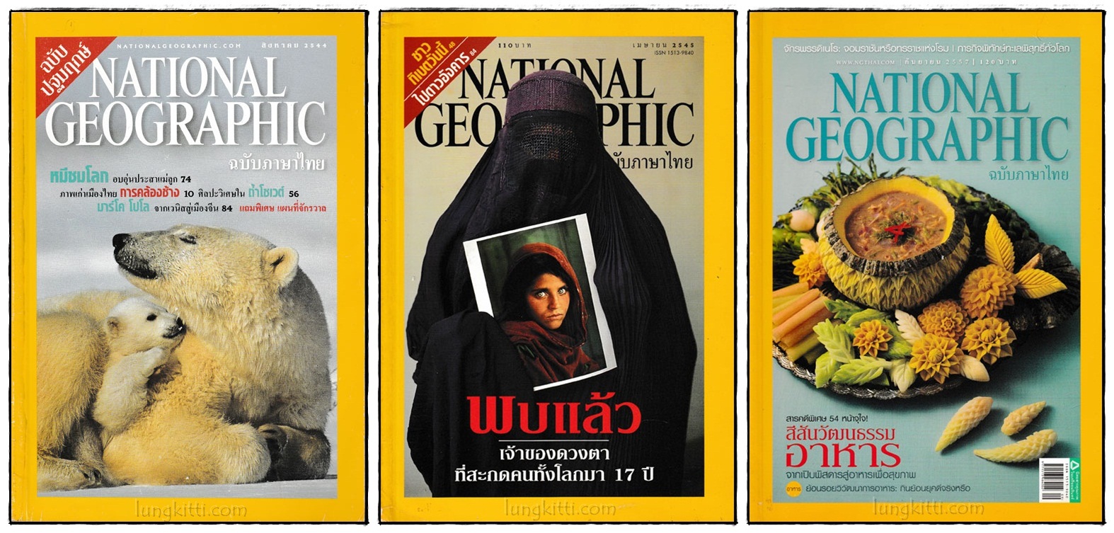 NATIONAL GEOGRAPHIC (3 เล่ม)
