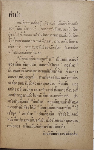 ผีตองเหลืองคนสุดท้าย (ชุดล่องไพร) / น้อย อินทนนท์ 9