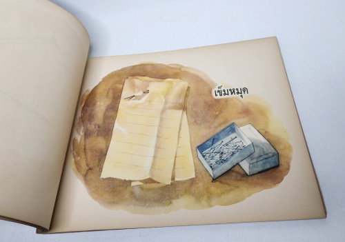 คู่มิอครูชั้นประถมศึกษาปีที่หนึ่ง ภาพผนัง สำหรับหนังสือ 