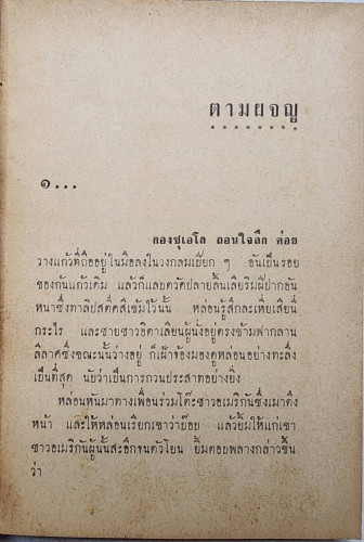 ตามผจญ / พ. พิทยา 3