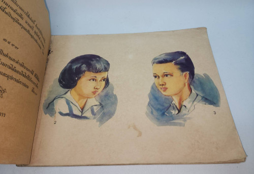 คู่มิอครูชั้นประถมศึกษาปีที่หนึ่ง ภาพผนัง สำหรับหนังสือ 