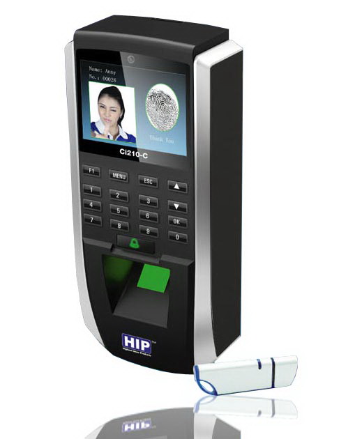 HIP Ci210C Fingerprint Access Control Terminal with Cameraรองรับ 1,000 ลายนิ้วมือ 1