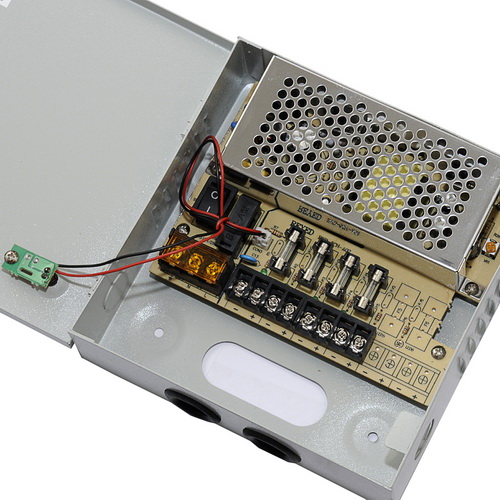 Power Supply สำหรับกล้องวงจรปิด 4 ตัว เพื่อยืดอายุการใช้งานของกล้องวงจรปิด ฯลฯ 2