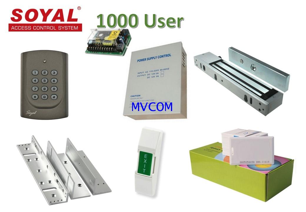 เครื่องอ่านบัตร Soyal รุ่น AR-721 พร้อมอุปกรณ์ประตู  ฟรีค่าติดตั้ง  ( กรุงเทพฯ - ปริมณฑล )