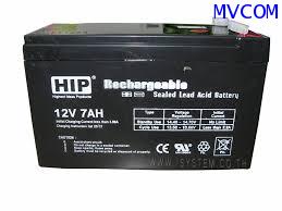 Battery 12 Volt 7.0 Amp สำรองไฟนาน 5 ชั่วโมง 0
