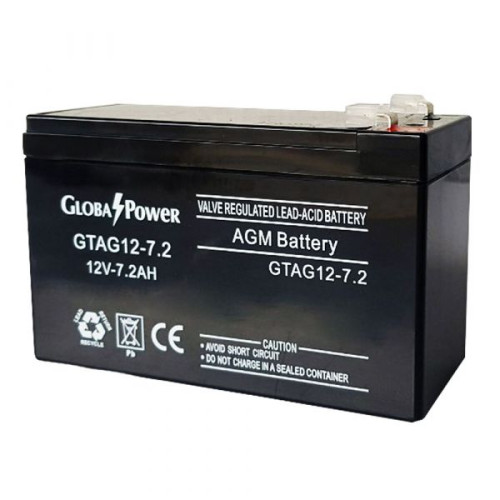 Battery 12 Volt 7.2 Amp สำรองไฟนาน 5 ชั่วโมง