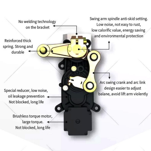 ไม้กั้นรถยนต์ Kpark ระบบ Brushless Motor รุ่น New DZ210 รับประกัน 2 ปี 4