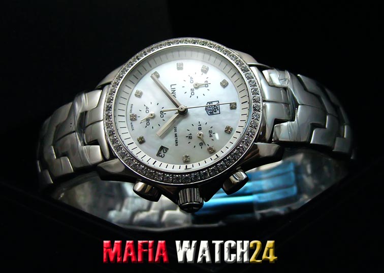 Chrono diamond store ladies watch