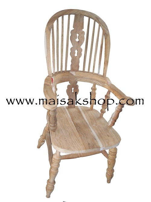 เฟอร์นิเจอร์ไม้สัก (Furniture) เก้าอี้,เก้าอี้ไม้,เก้าอี้ไม้สัก,  เก้าอี้ไม้สักแบบพนักพิงหลัง 2 ชั้น