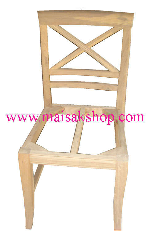เฟอร์นิเจอร์ไม้สัก (Furniture) เก้าอี์,เก้าอี้ไม้, เก้าอี้ไม้สัก แบบ หุ้มเบาะ