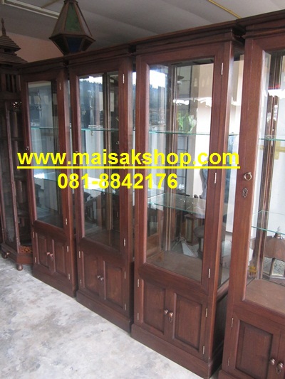 เฟอร์นิเจอร์ไม้สัก(Furniture) ตู้,ตู้โชว์,ตู้โชว์ไม้,ตู้โชว์ไม้สัก